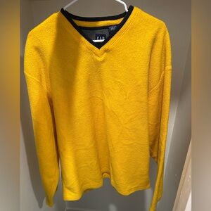 Y2K GAP Yellow V-Neck Sweater